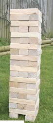 Jumbo Tumble Jenga Tower