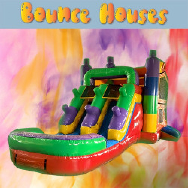 Large Bounce House & Slides  Combo